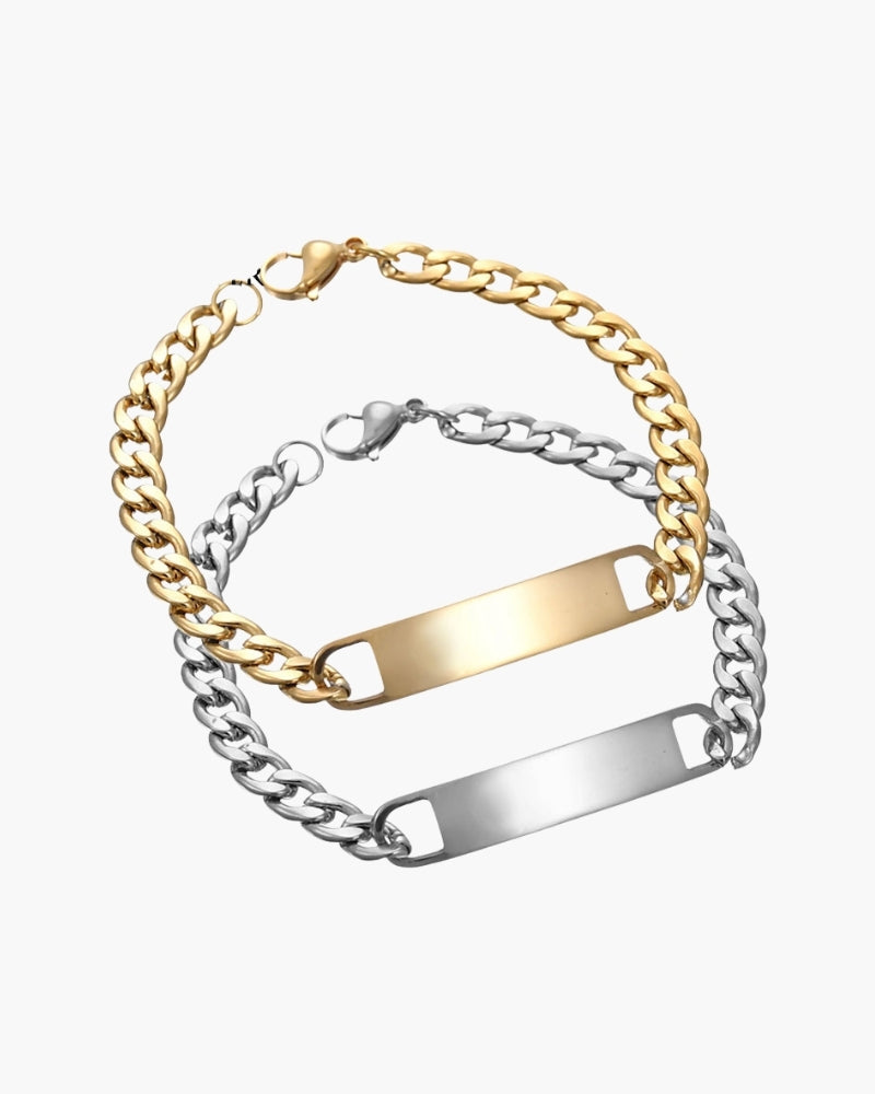 The Old Money Style Code™ | Bracciale a Catena Firmato
