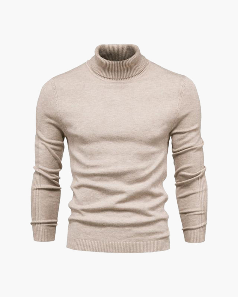 The Old Money Style Code™ | Gstaad Maglione Collo Alto in Lana Merino