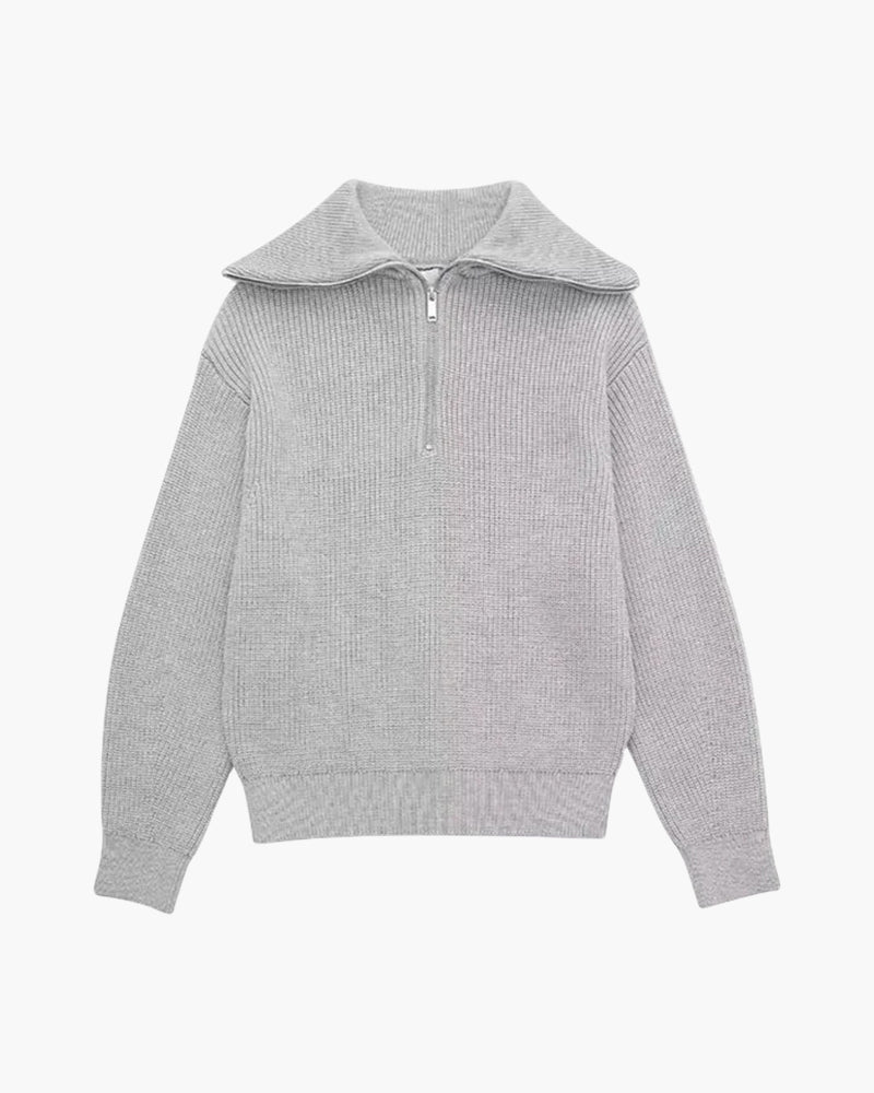 The Old Money Style Code™ | Maglione Zip Up a Righe