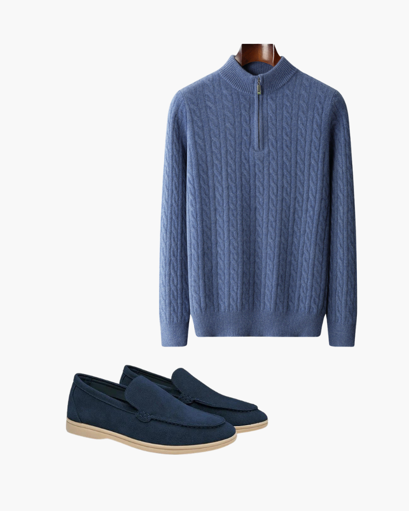 The Old Money Style Code™ | Inverno Fit 4 - Blu Premium