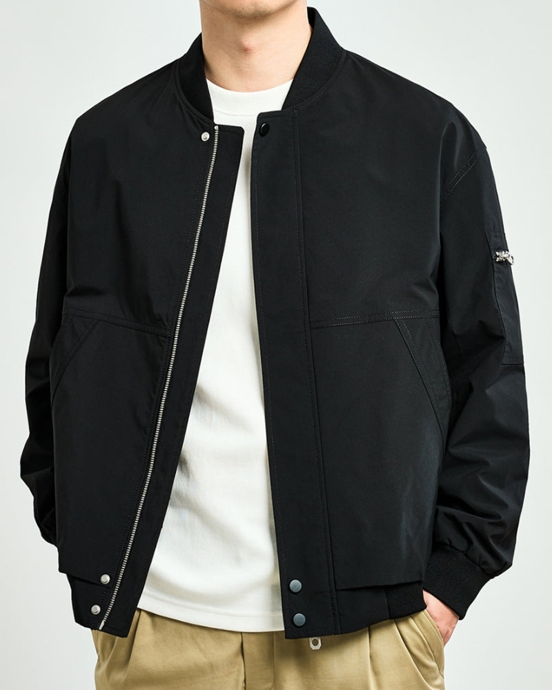 The Old Money Style Code™ | Giacca Bomber Minimalista
