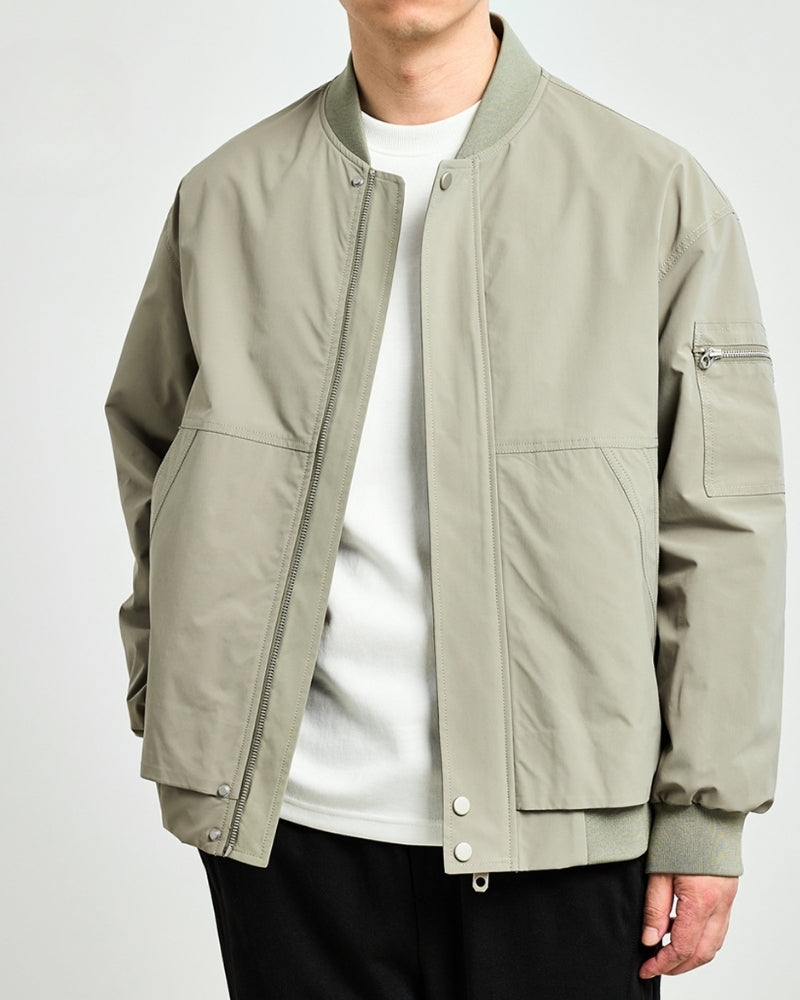 The Old Money Style Code™ | Giacca Bomber Minimalista