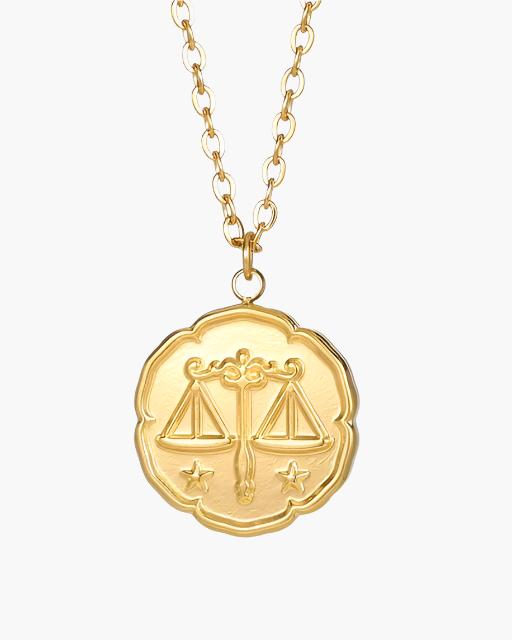 The Old Money Style Code™ | Collana Segno Zodiacale - Oro